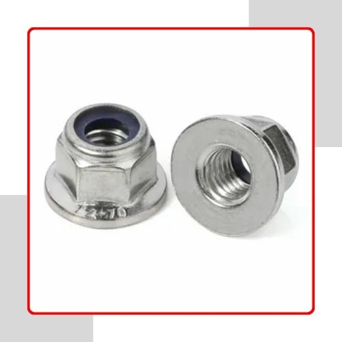 Titanium Gr 2 Serrated Flange Locknuts in UAWE